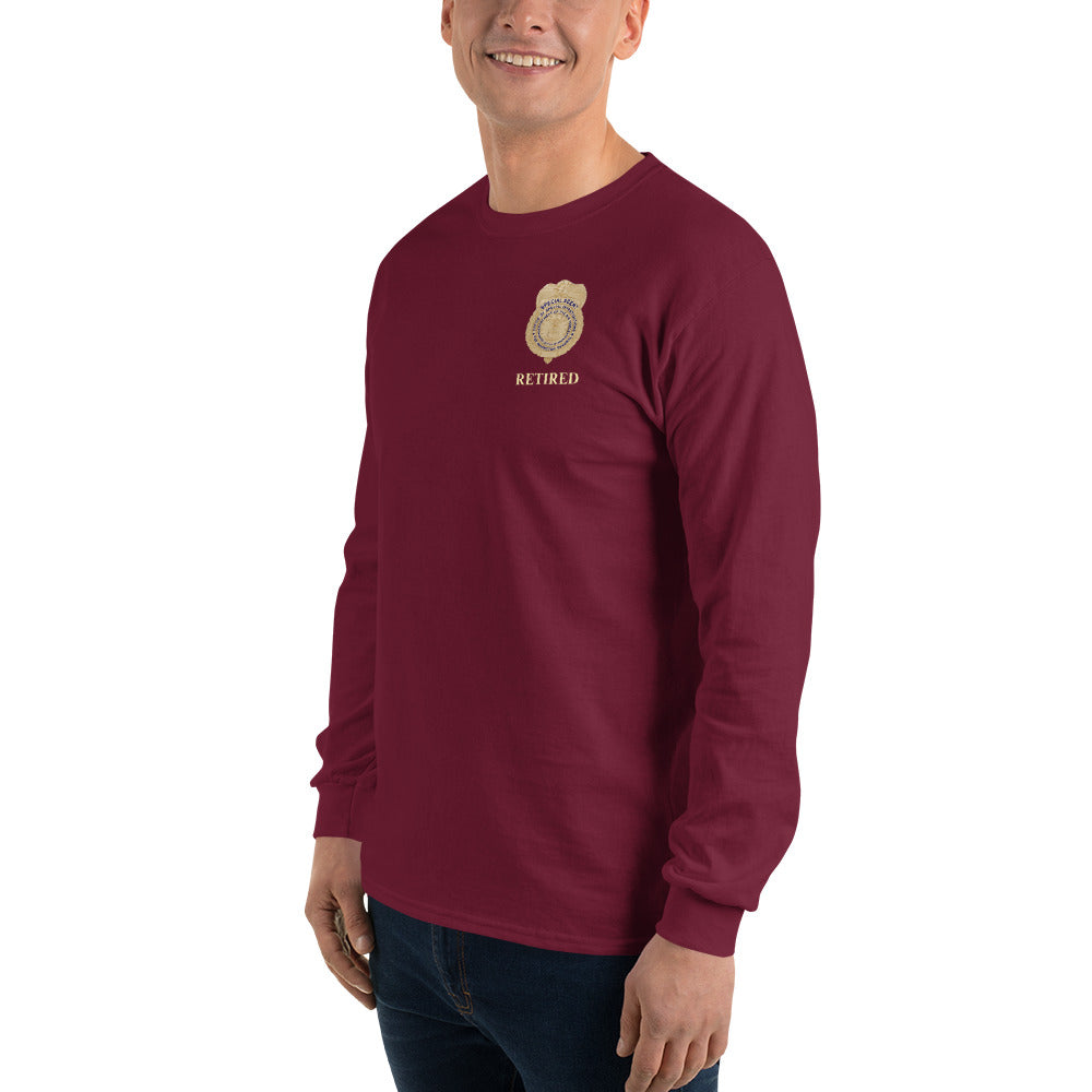 OSI Badge Retired - Men’s Long Sleeve Shirt