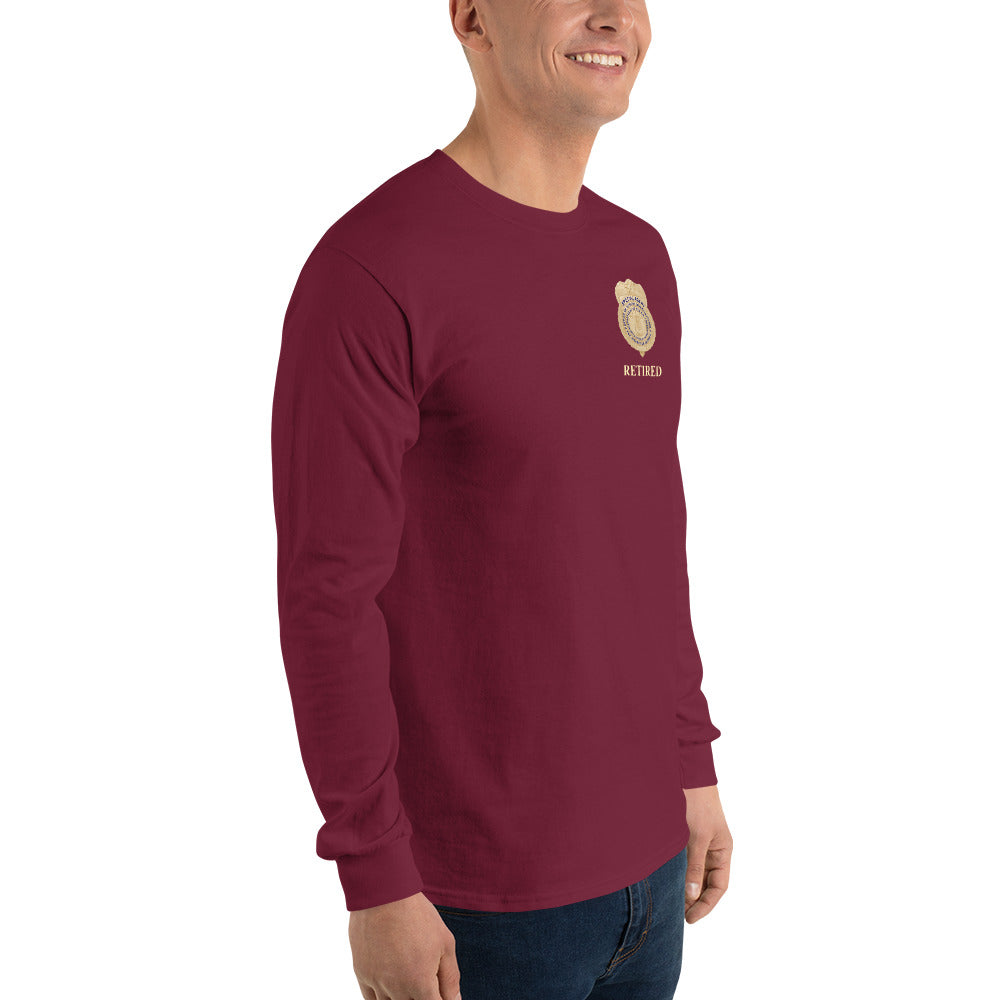 OSI Badge Retired - Men’s Long Sleeve Shirt