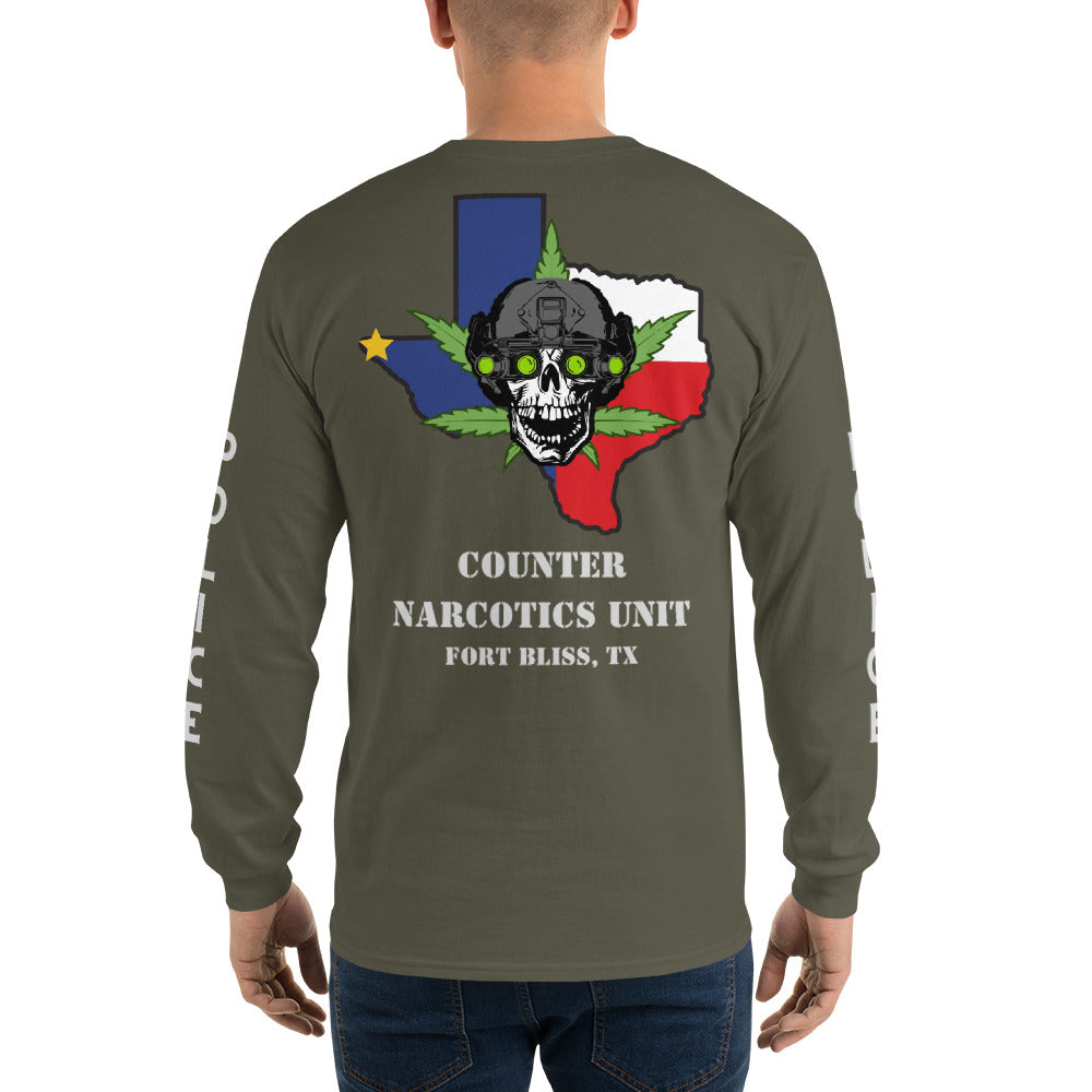 Fort Bliss Counter Narcotics MP Long Sleeve Shirt