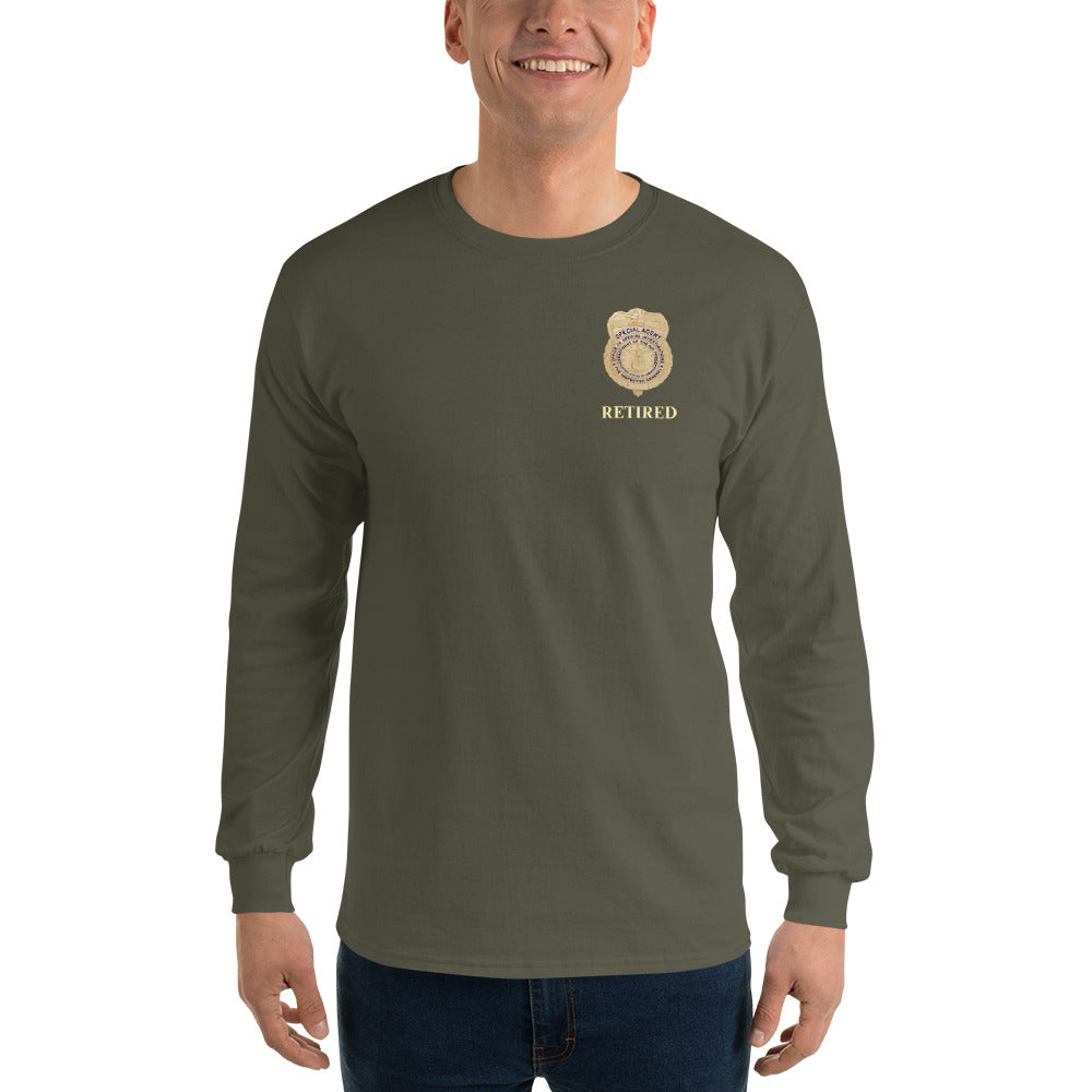 OSI Badge Retired - Men’s Long Sleeve Shirt