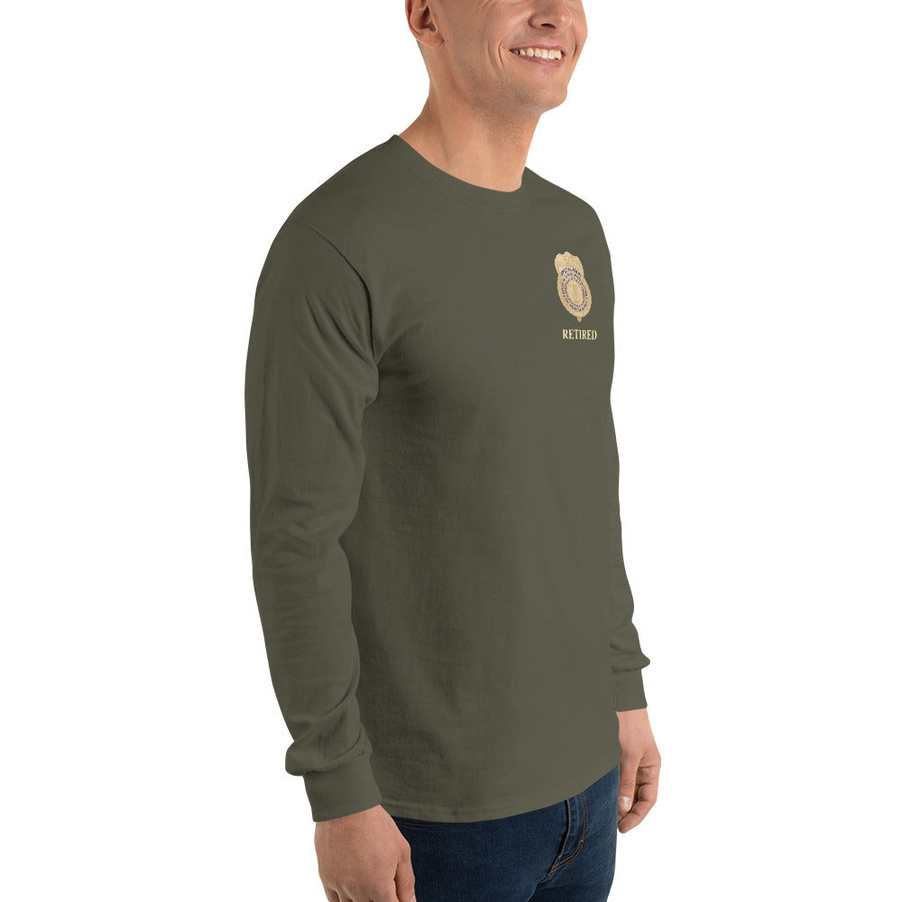 OSI Badge Retired - Men’s Long Sleeve Shirt