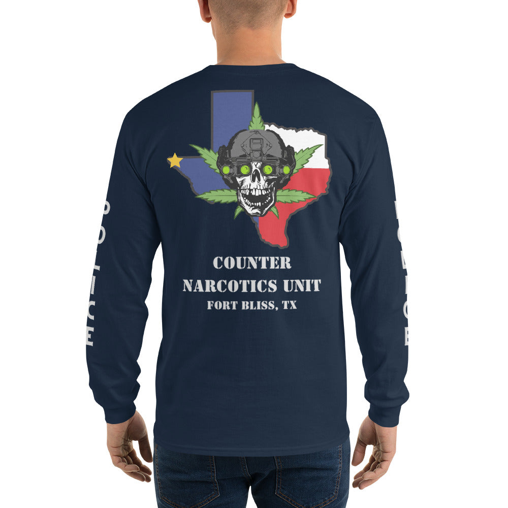 Fort Bliss Counter Narcotics MP Long Sleeve Shirt