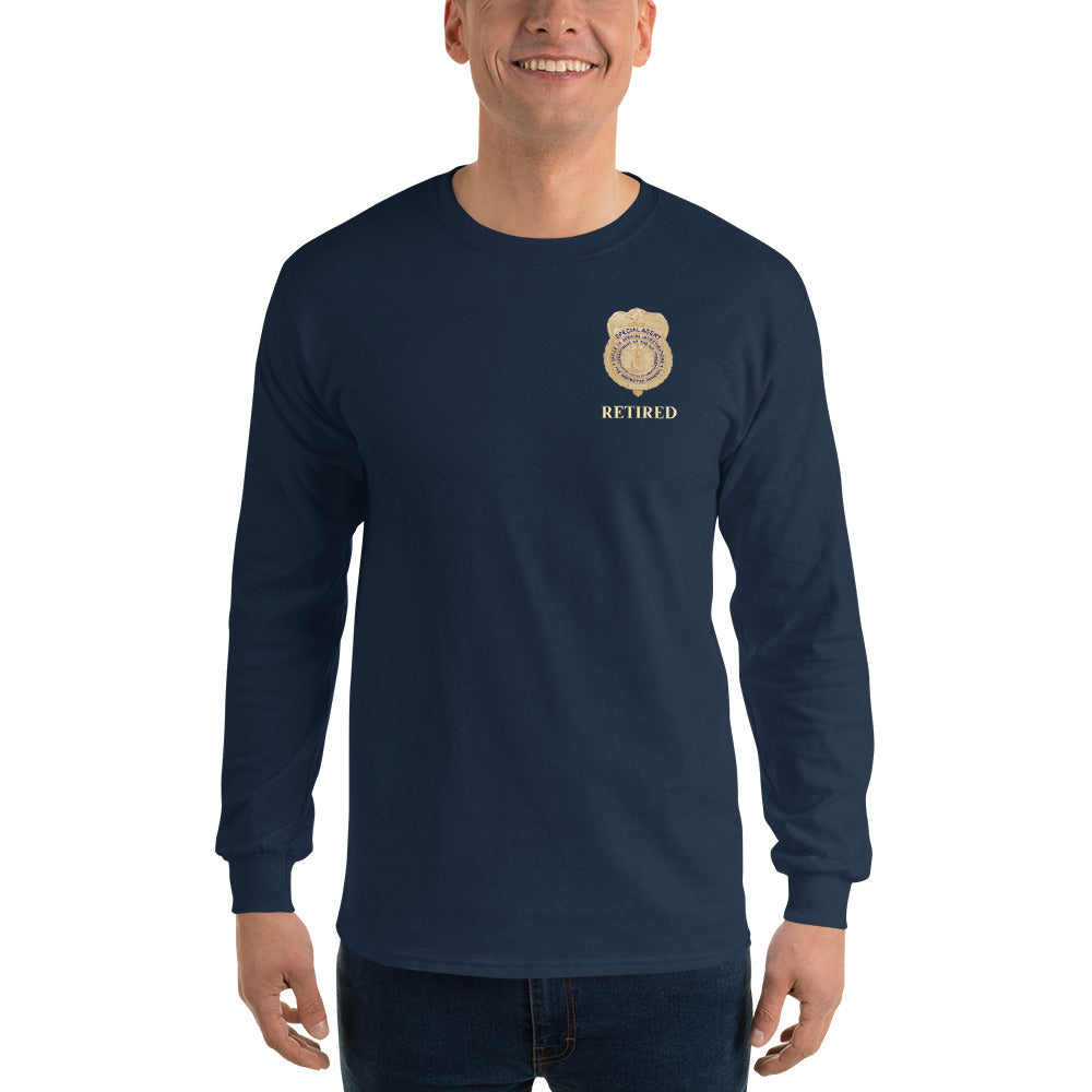 OSI Badge Retired - Men’s Long Sleeve Shirt