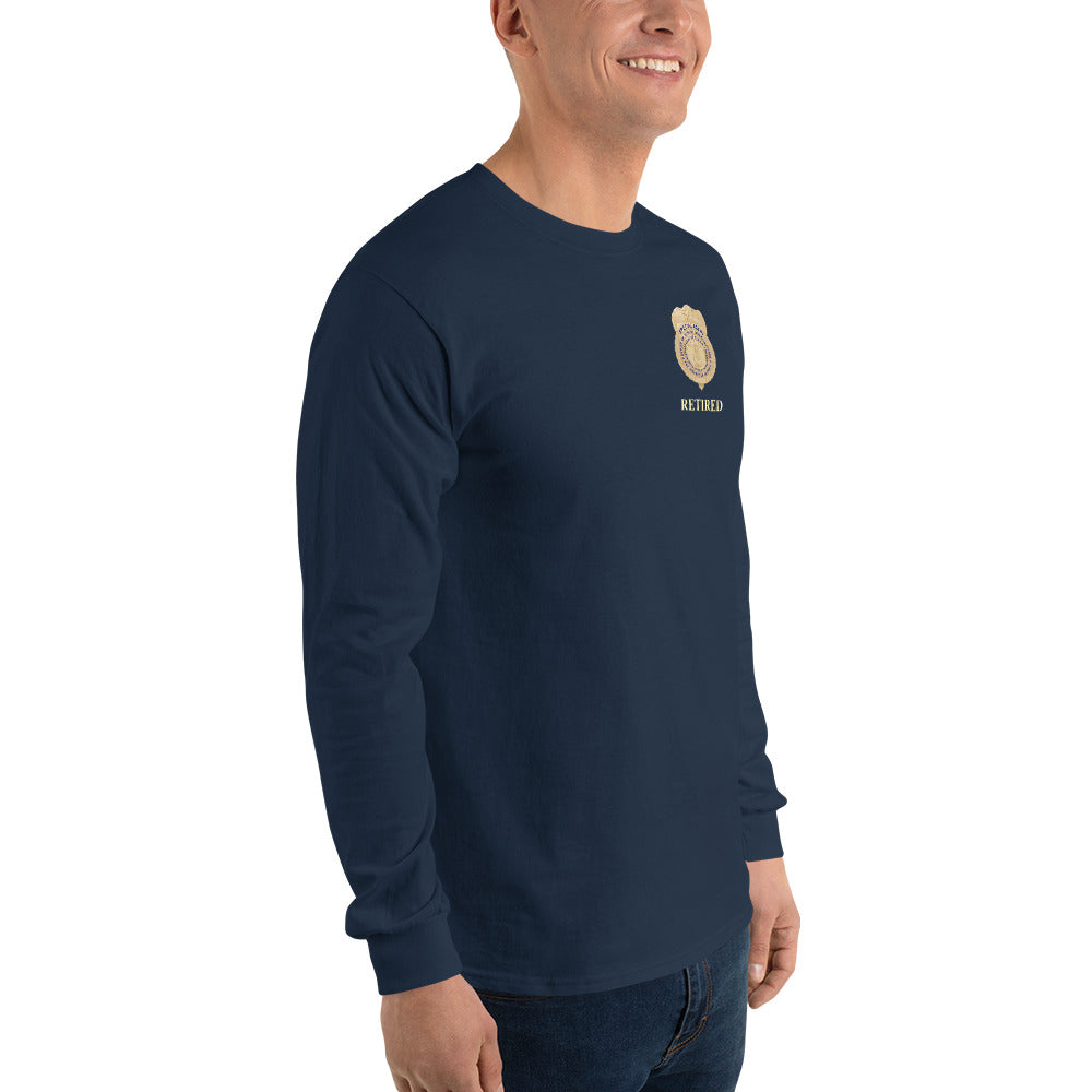 OSI Badge Retired - Men’s Long Sleeve Shirt