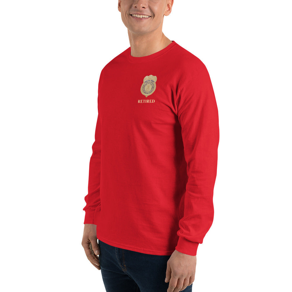 OSI Badge Retired - Men’s Long Sleeve Shirt