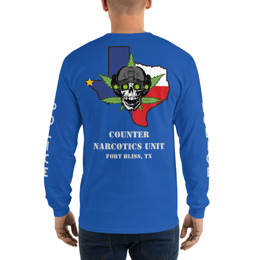 Fort Bliss Counter Narcotics MP Long Sleeve Shirt