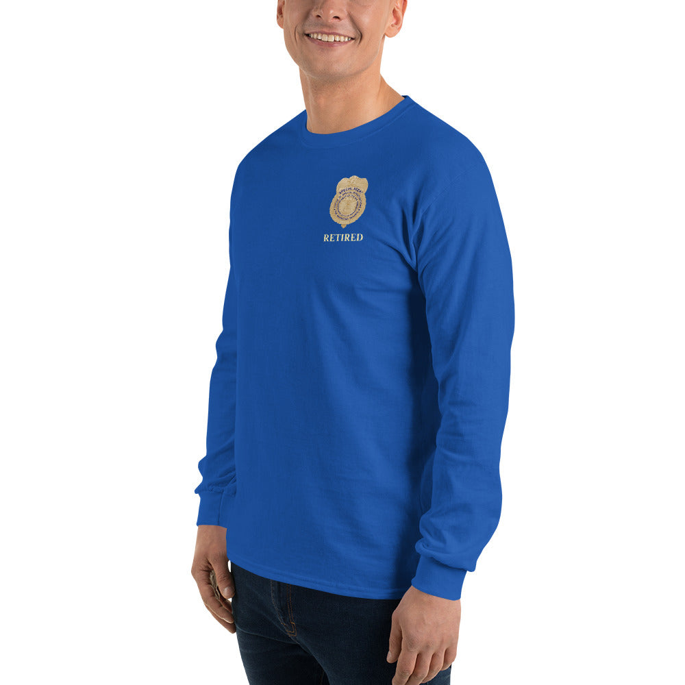 OSI Badge Retired - Men’s Long Sleeve Shirt