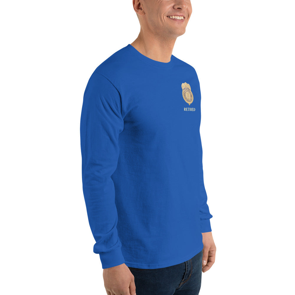 OSI Badge Retired - Men’s Long Sleeve Shirt