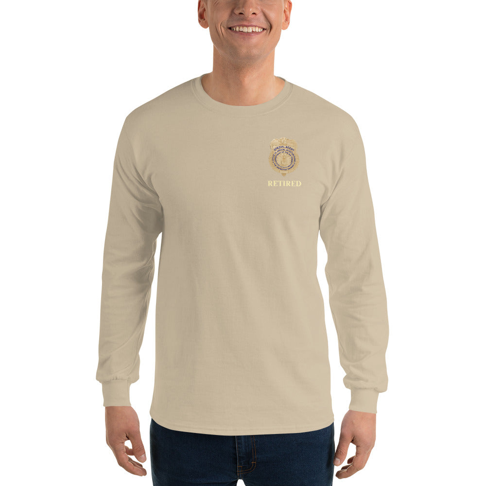 OSI Badge Retired - Men’s Long Sleeve Shirt