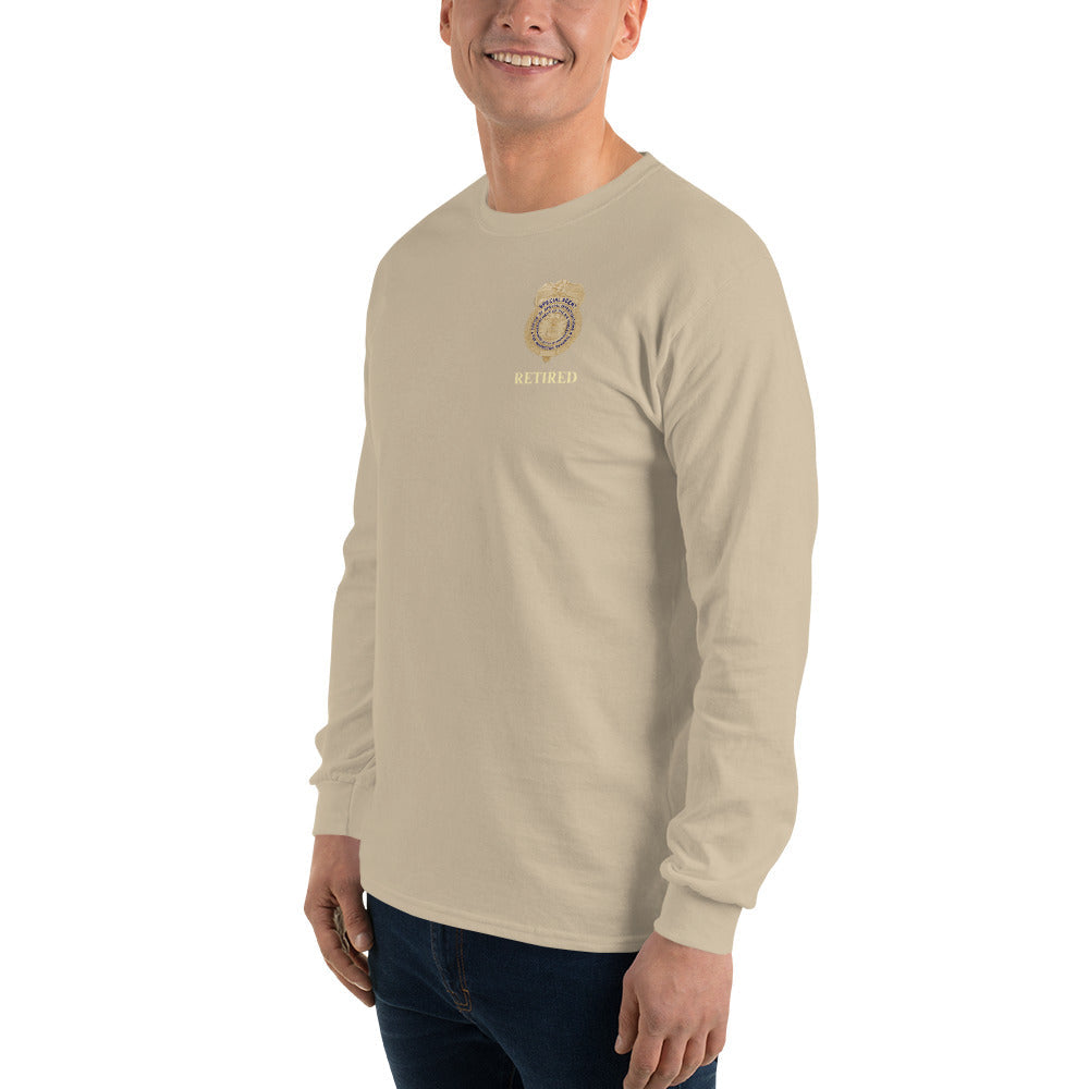 OSI Badge Retired - Men’s Long Sleeve Shirt