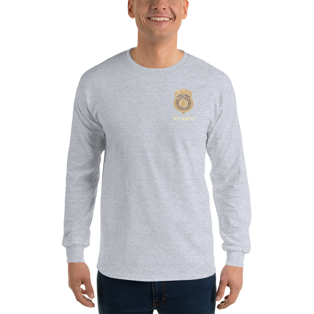 OSI Badge Retired - Men’s Long Sleeve Shirt