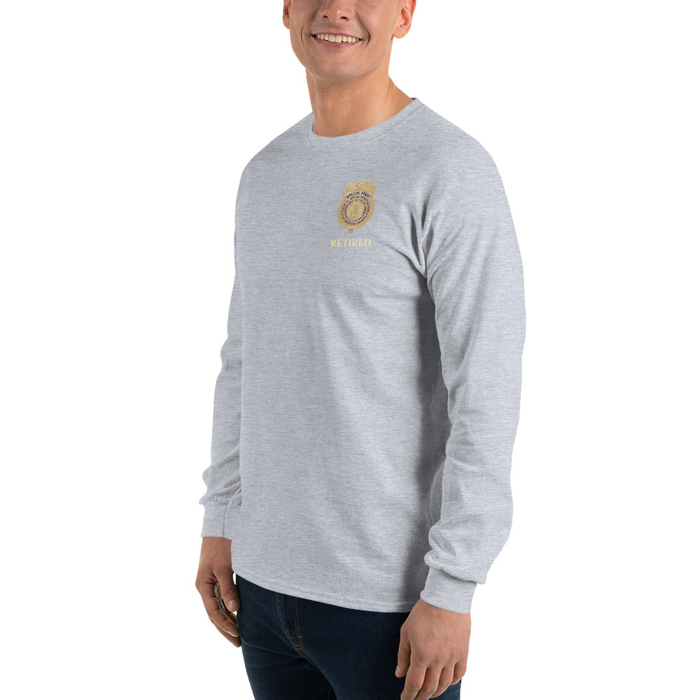 OSI Badge Retired - Men’s Long Sleeve Shirt