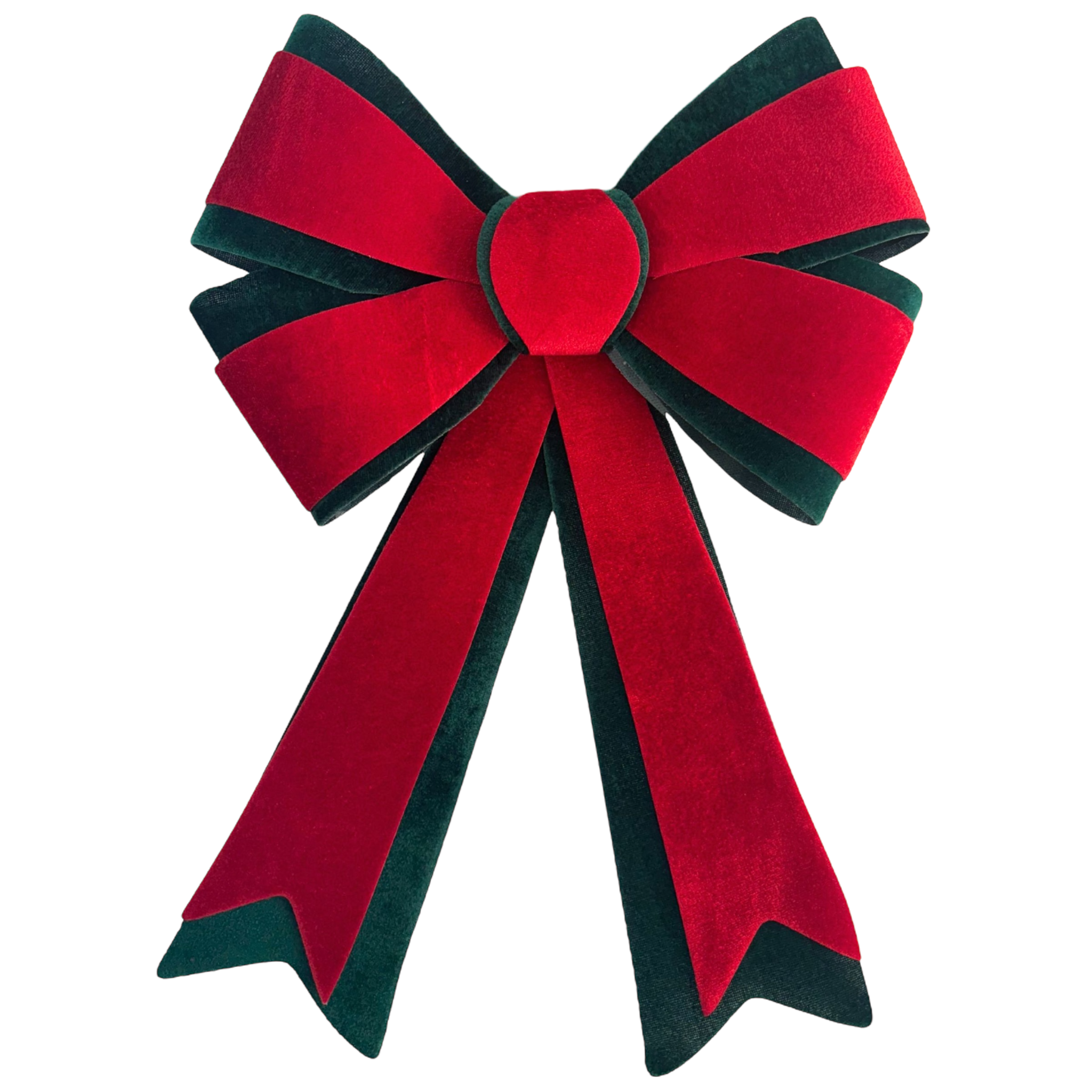Grand Holiday Velour Bow