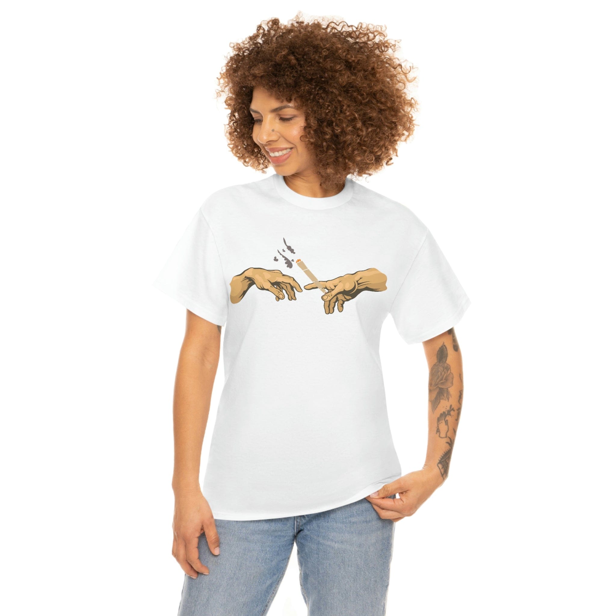 Michelangelo Smoking Joint Tee