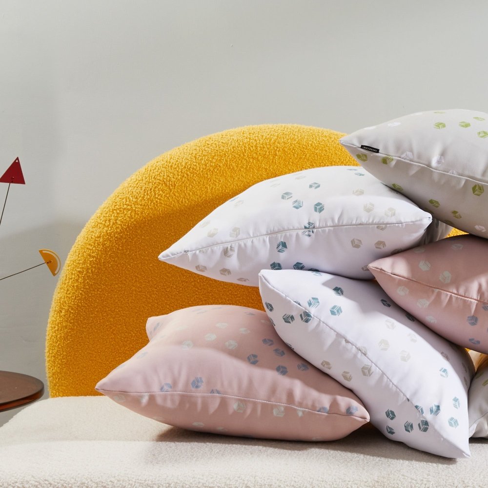 Modern Cubic Play Cushion Covers