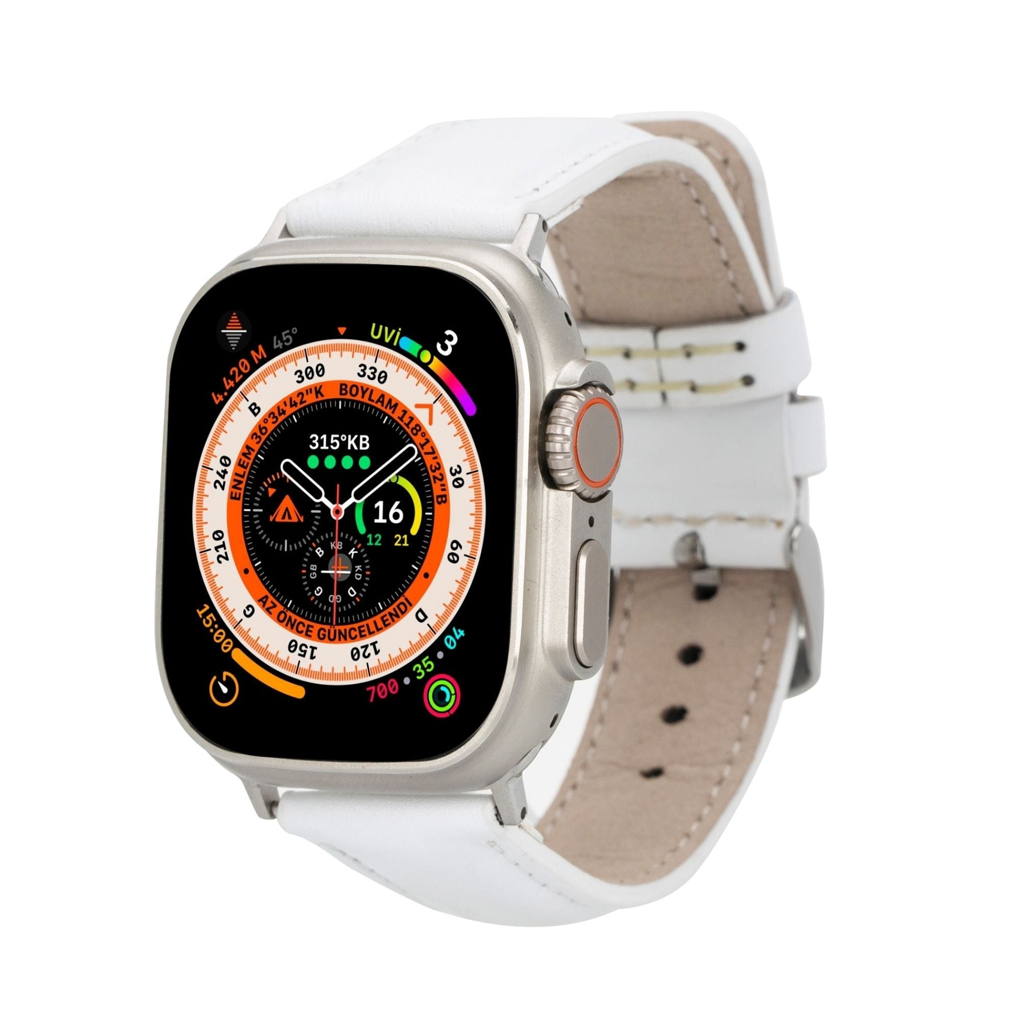 Moran Leather Bands for Apple Watch 9, Ultra 2 & SE
