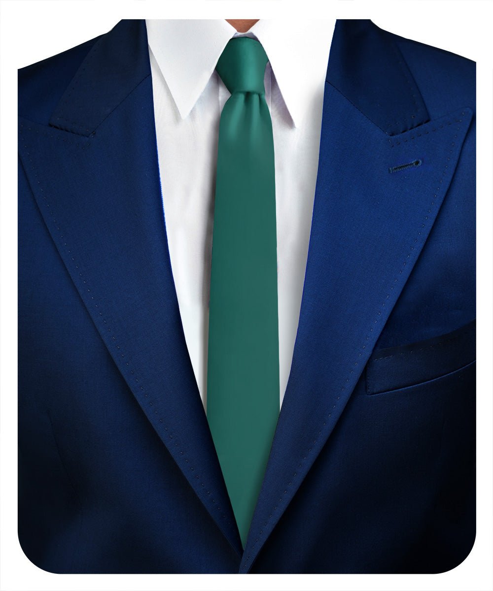 Vittorio Farina Men's Satin Skinny Necktie