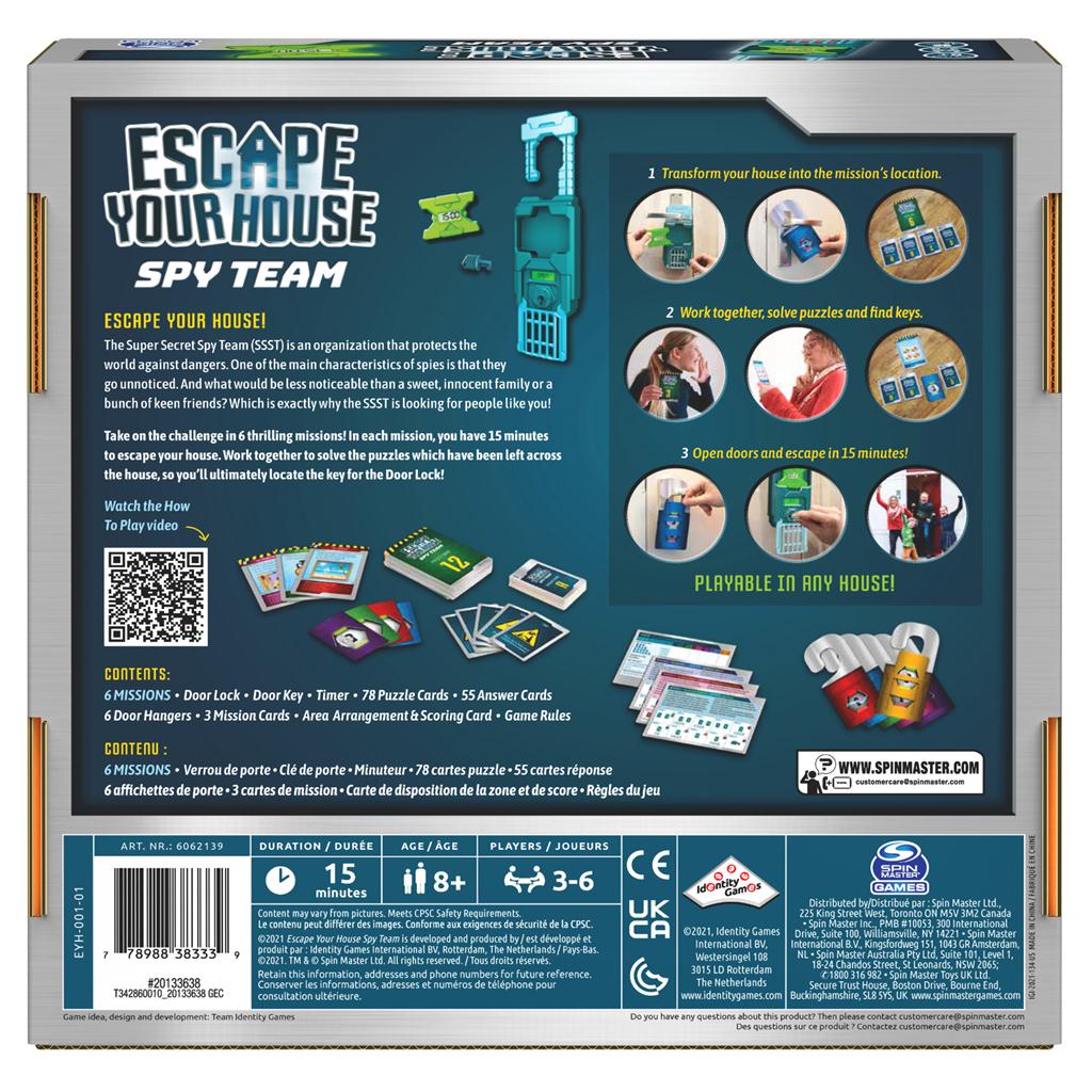 Escape your House - Spy Team