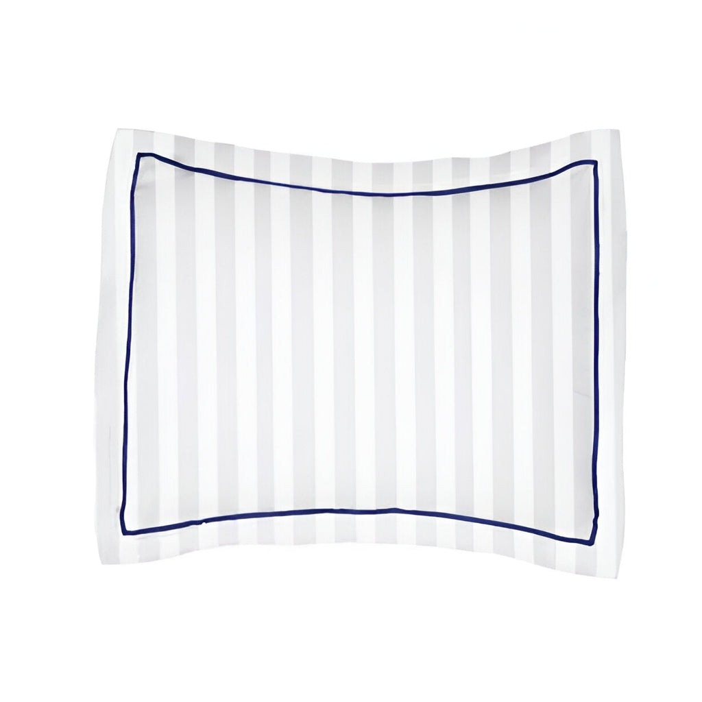 400TC Cotton Single Edge Embroidery Sateen Stripe Duvet Cover Set