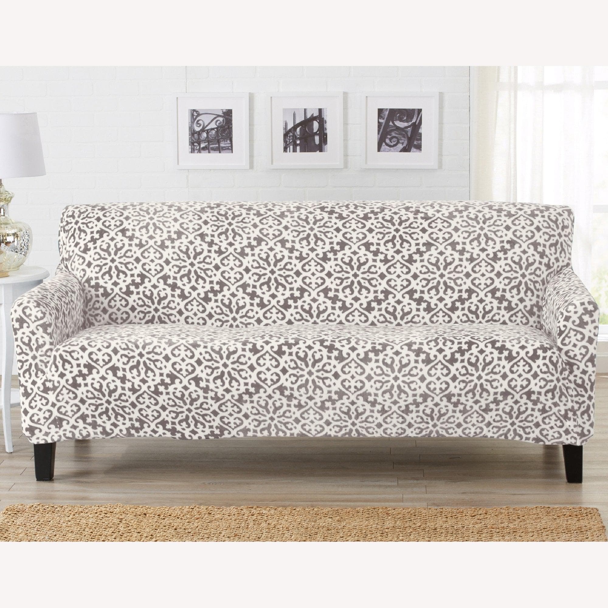 Velvet Stretch Slipcover - Gale Collection