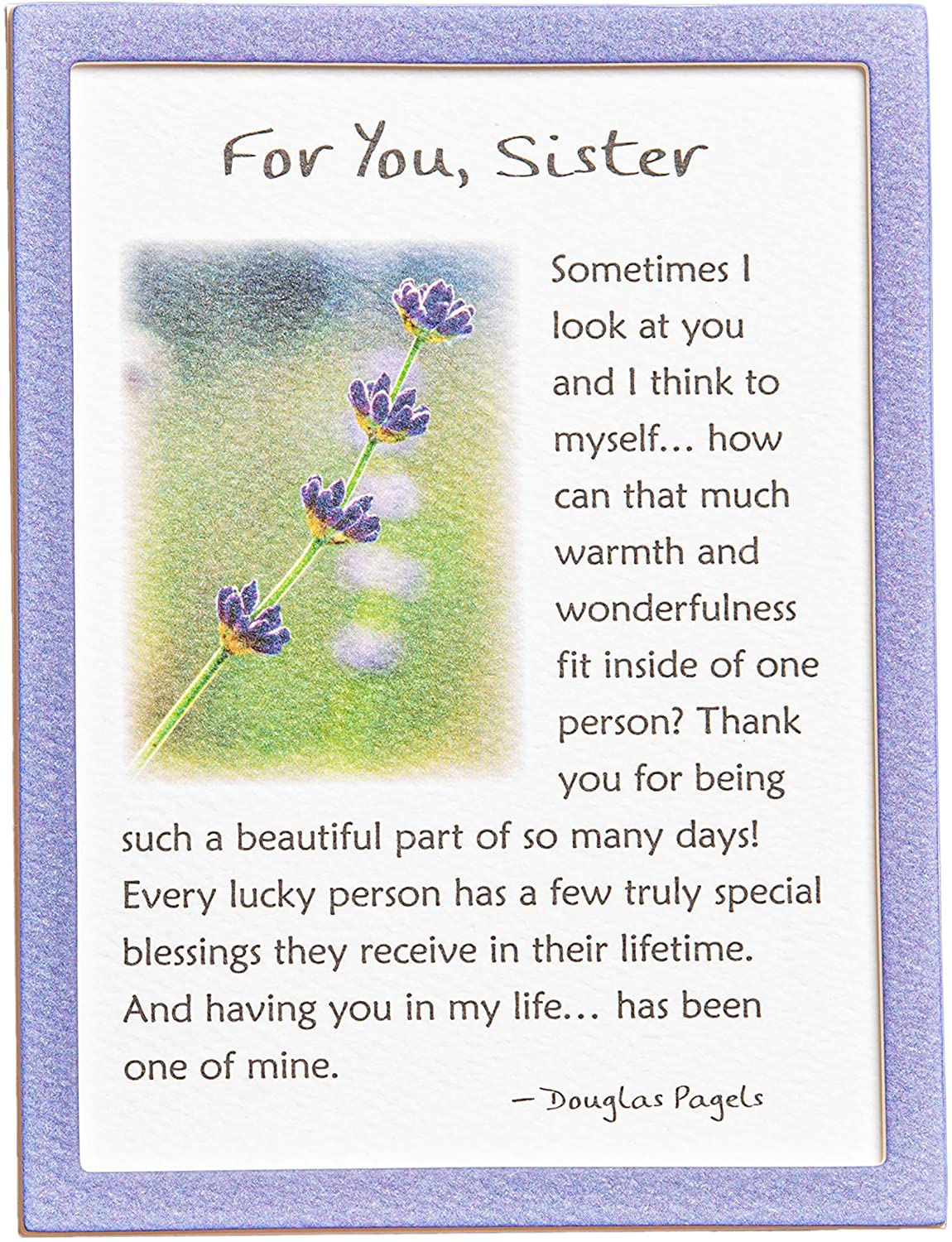 Easel-back Print with Magnet - Foy you, Sister