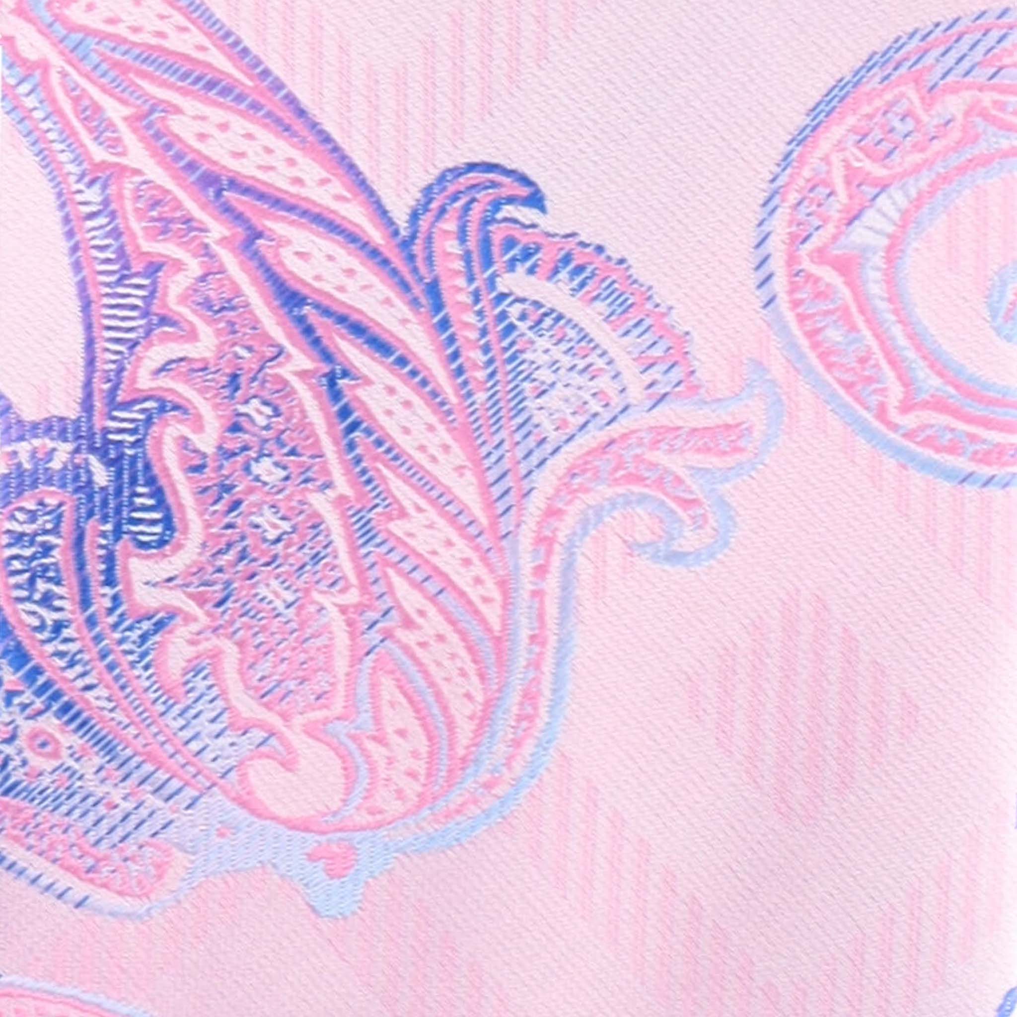 Vittorio Farina Men's Paisley Design Necktie & Pocket Square
