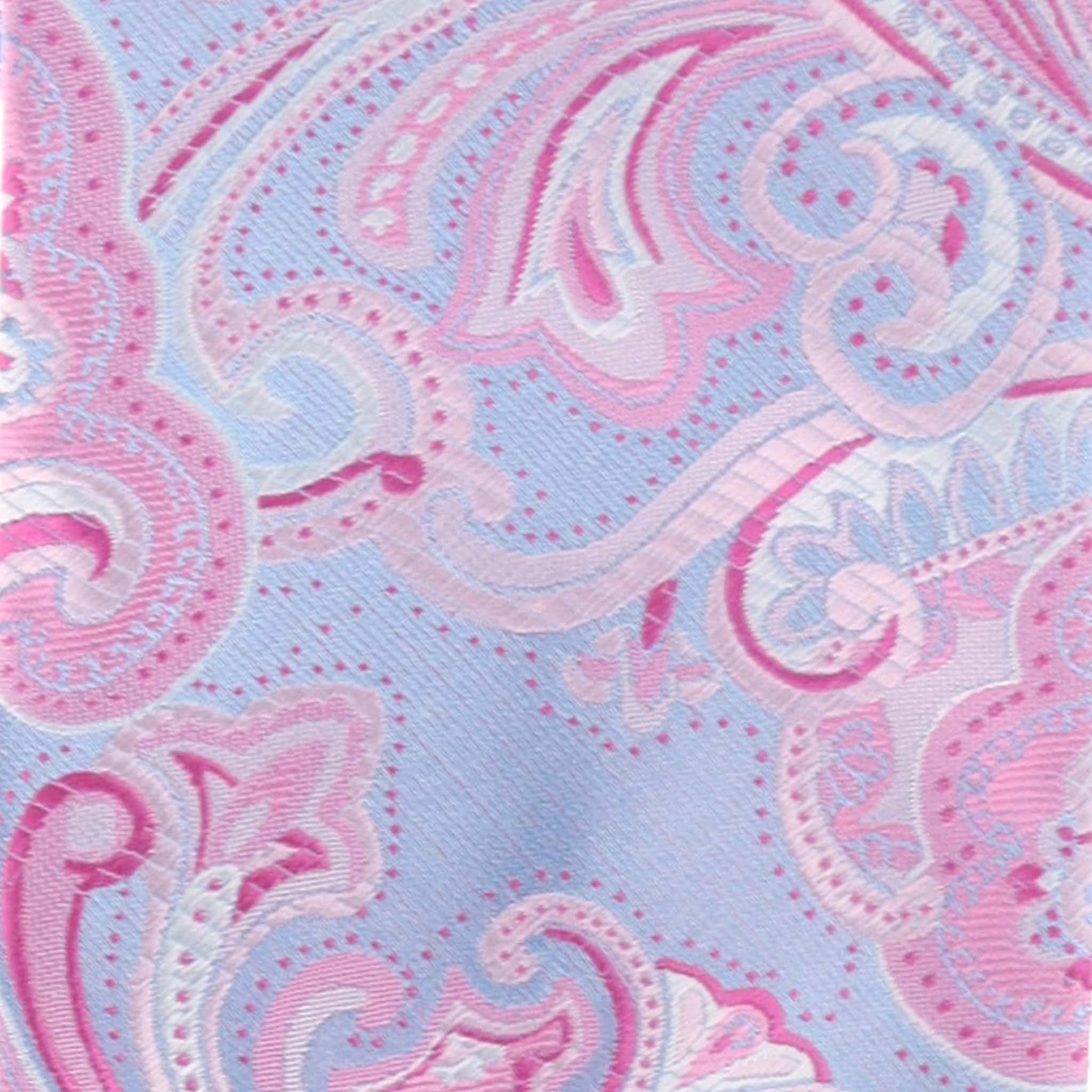 Vittorio Farina Men's Paisley Design Necktie & Pocket Square