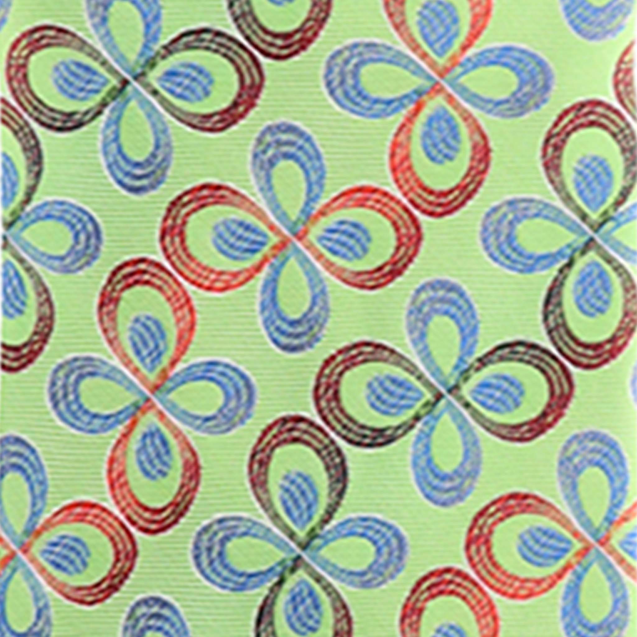 Vittorio Farina Men's Floral Design Necktie & Pocket Square