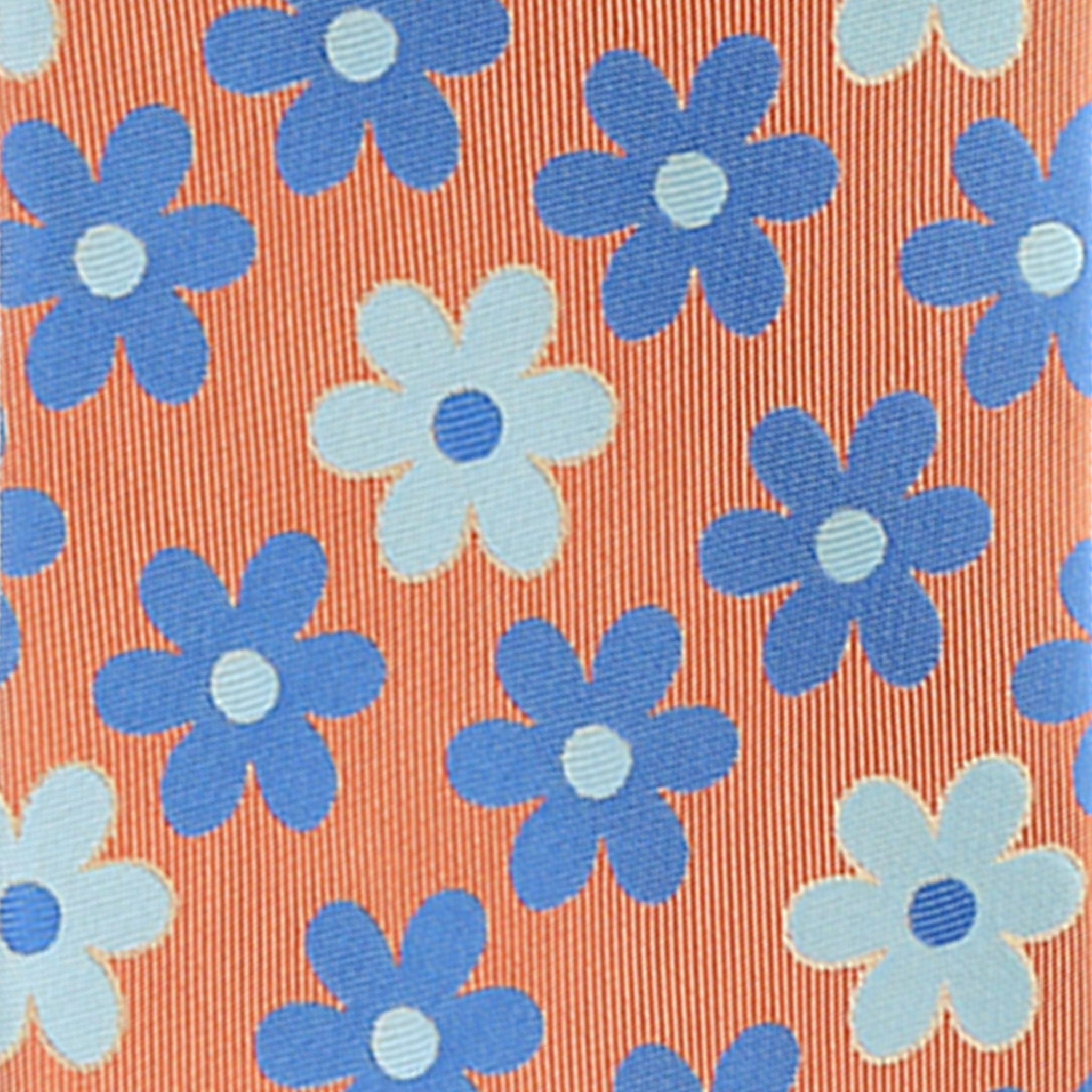 Vittorio Farina Men's Floral Design Necktie & Pocket Square