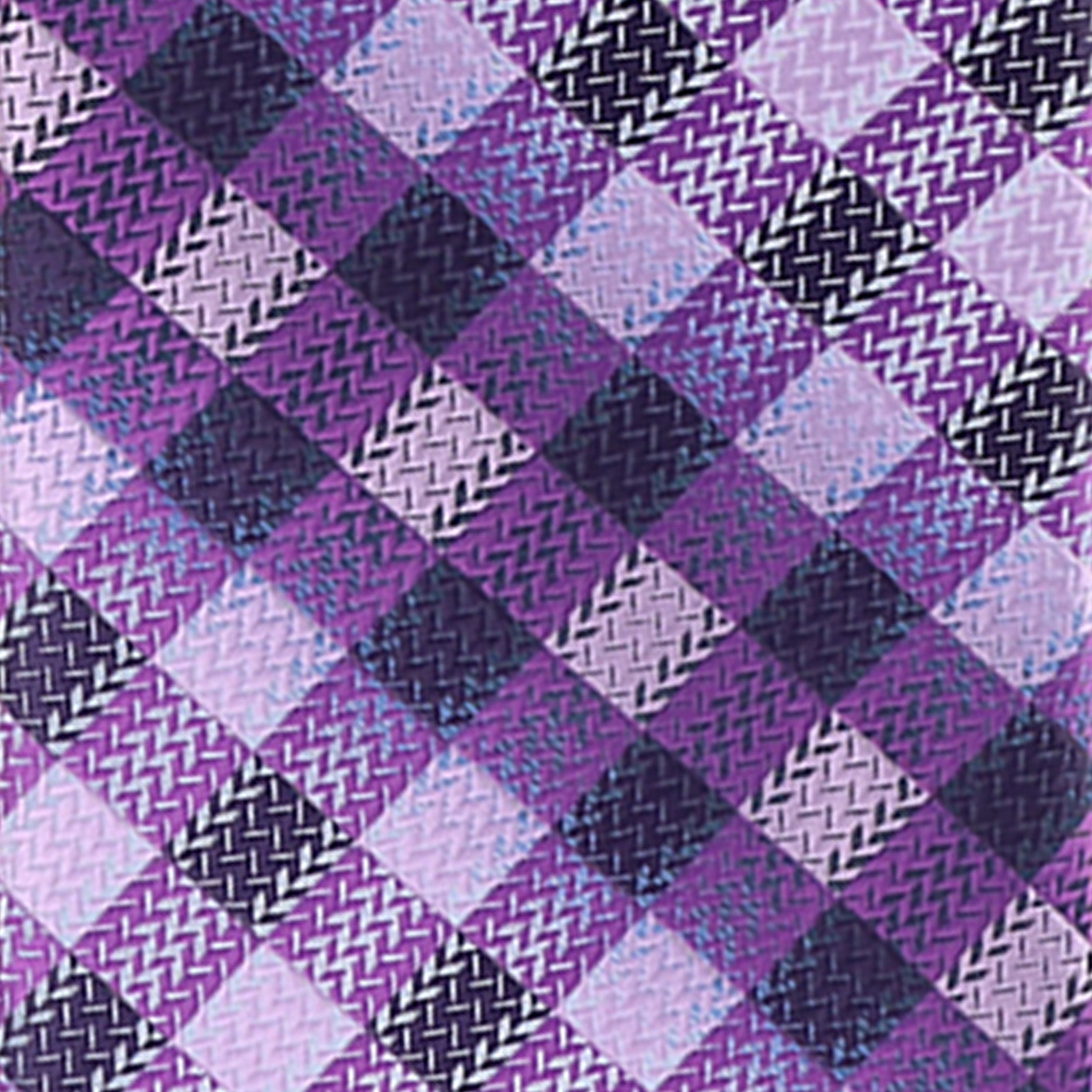 Vittorio Farina Men's Geometric Design Necktie & Pocket Square