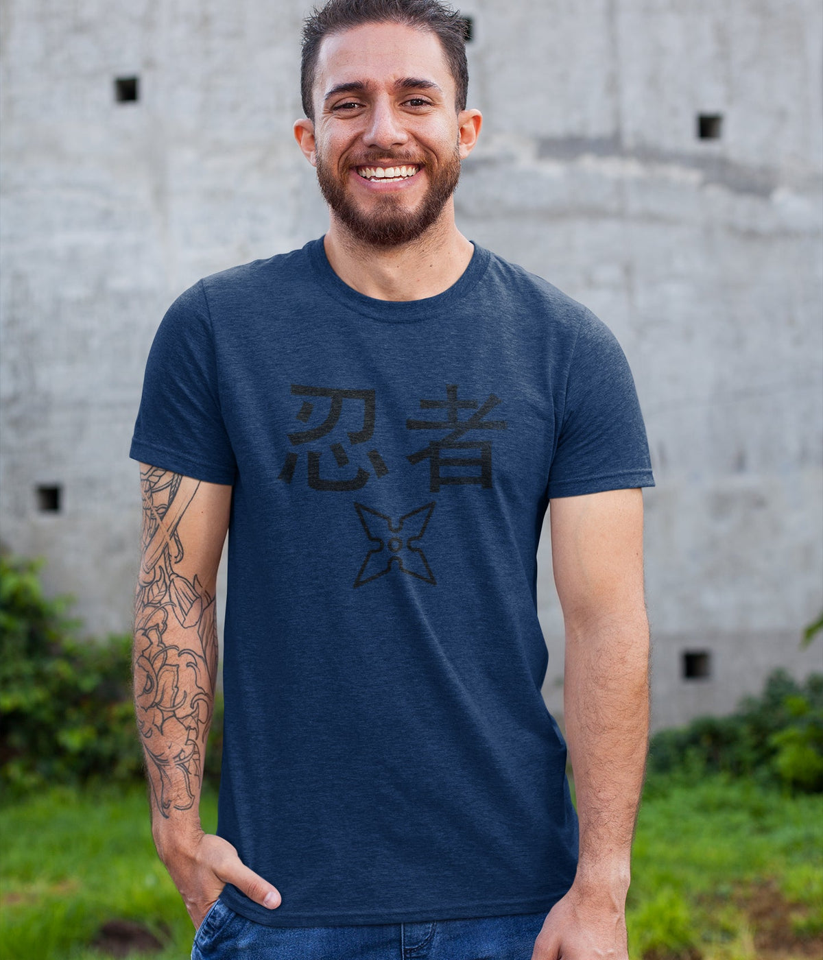 Distressed Ninja T-Shirt