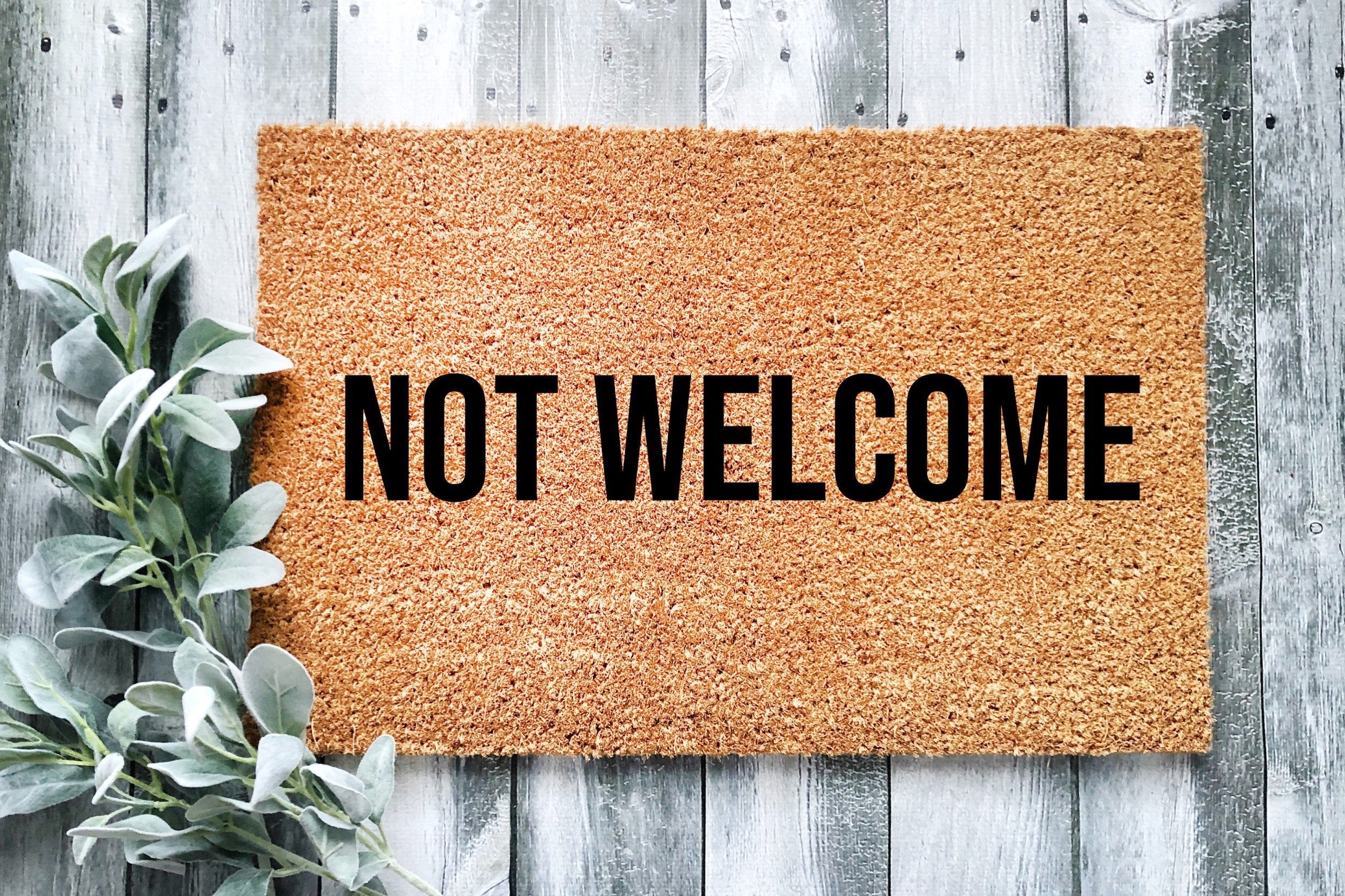 Not Welcome Doormat