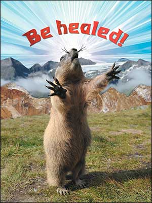 Get Well Card - Be Healed!