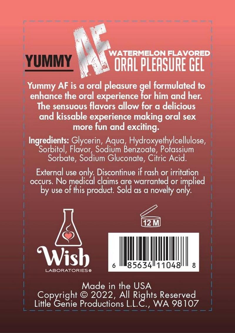 Oral  Flavored Gel - Watermelon