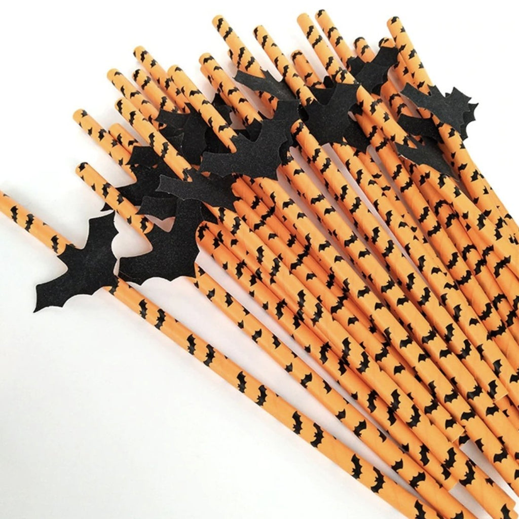 Bat Drinking Straws
