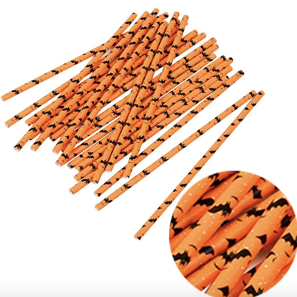 Bat Drinking Straws