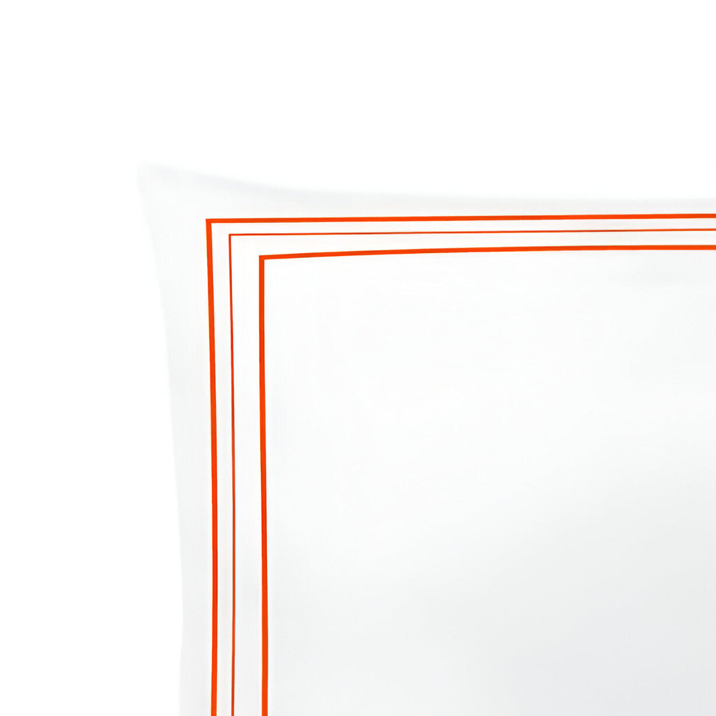 400TC Cotton Classic Embroidery Sateen Solid Duvet Cover Set