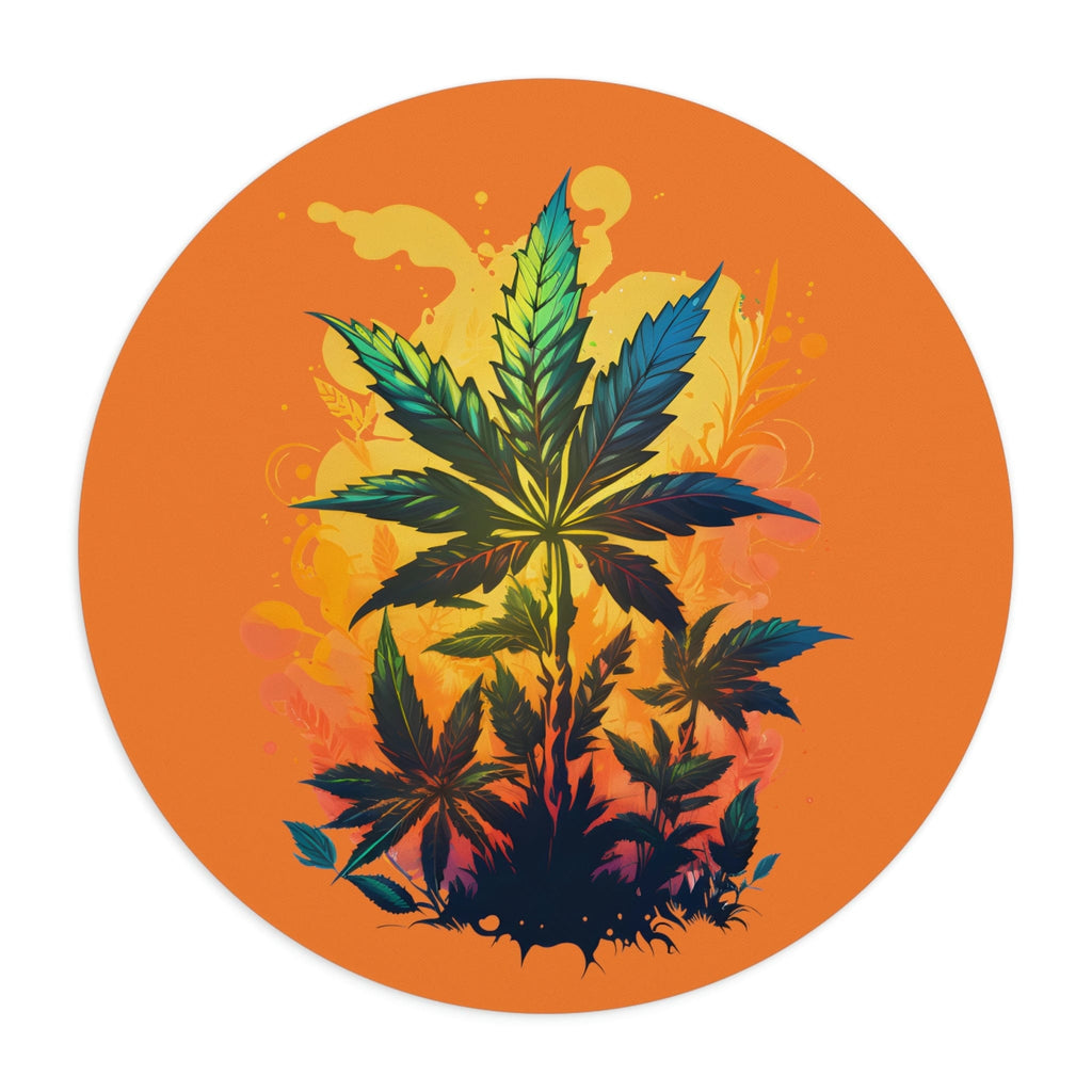 Warm Paradise Cannabis Mouse Pad