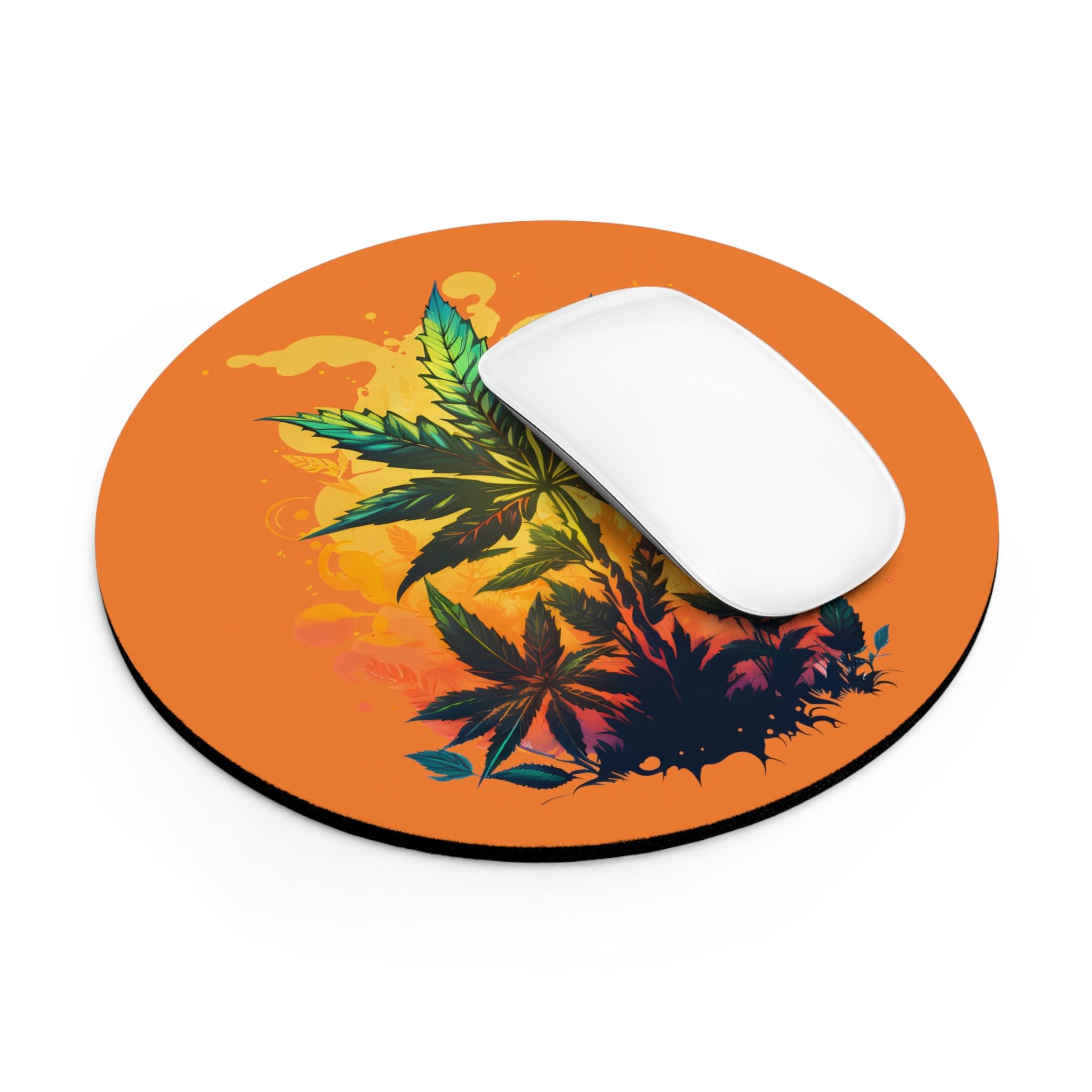 Warm Paradise Cannabis Mouse Pad