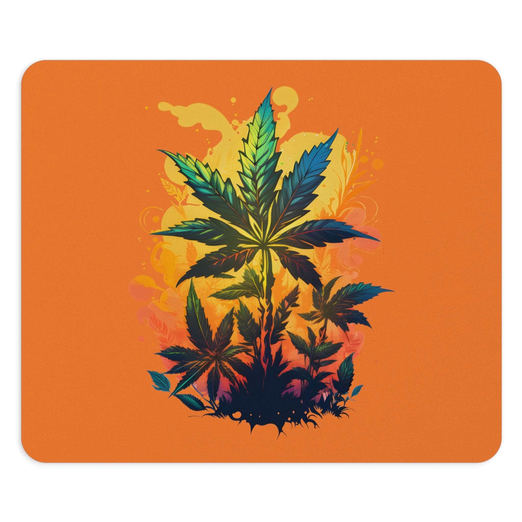 Warm Paradise Cannabis Mouse Pad