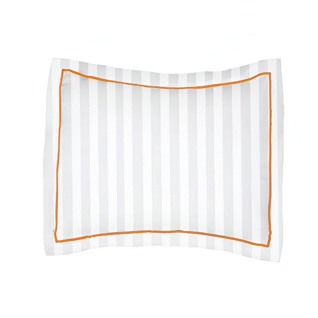 400TC Cotton Single Edge Embroidery Sateen Stripe Duvet Cover Set