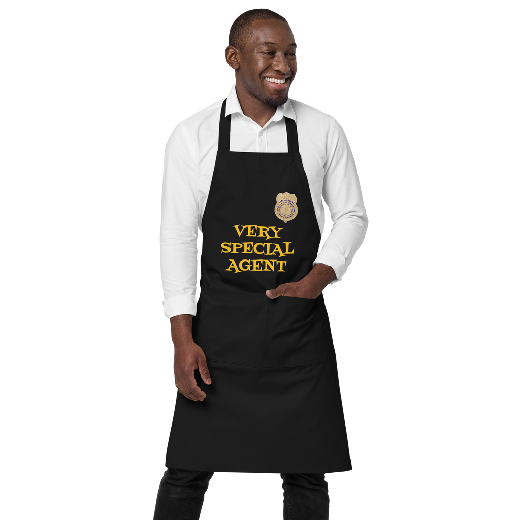 "Very Special Agent" OSI Badge Organic cotton apron