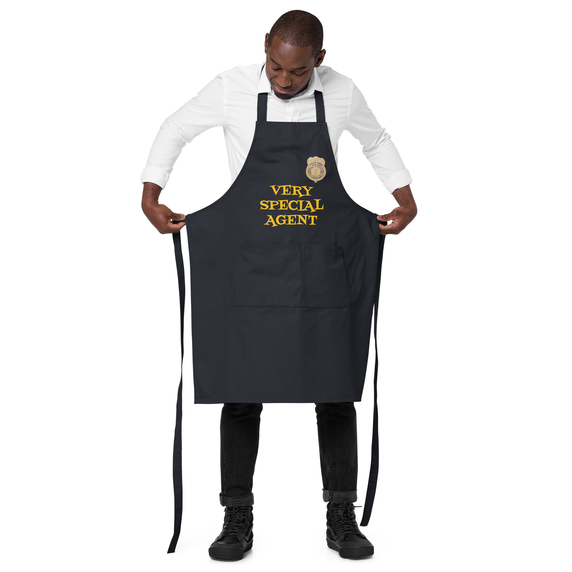 "Very Special Agent" OSI Badge Organic cotton apron