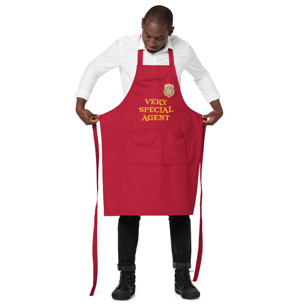 "Very Special Agent" OSI Badge Organic cotton apron