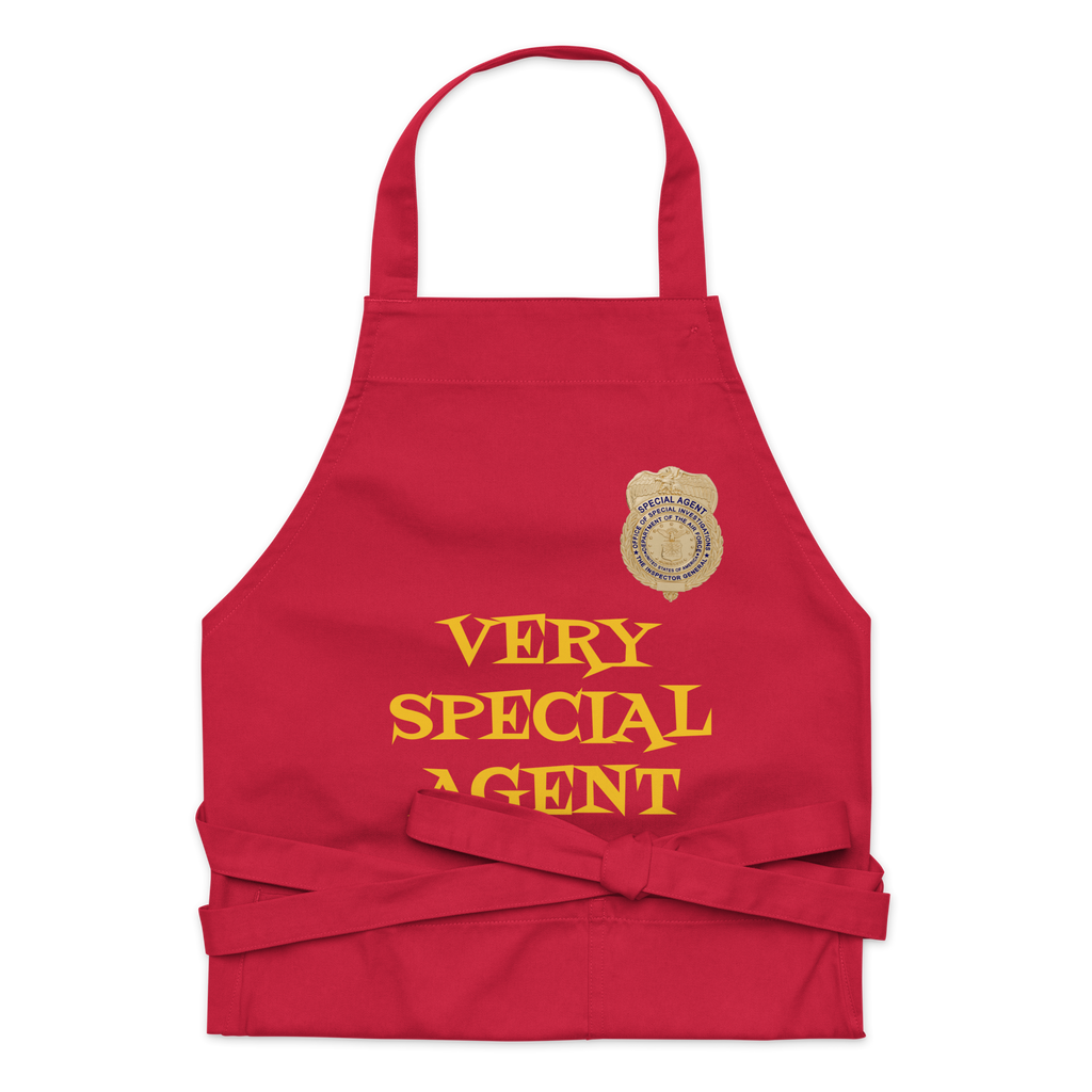 "Very Special Agent" OSI Badge Organic cotton apron