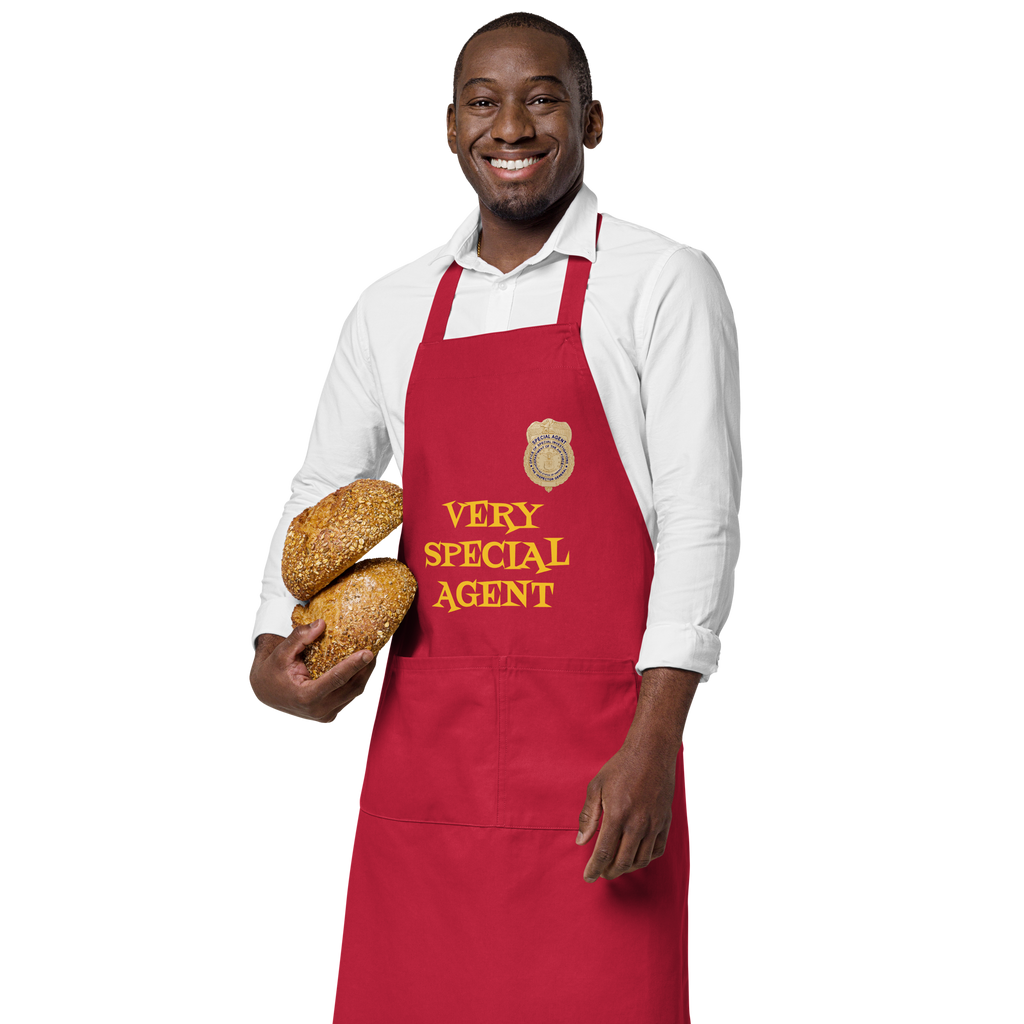 "Very Special Agent" OSI Badge Organic cotton apron