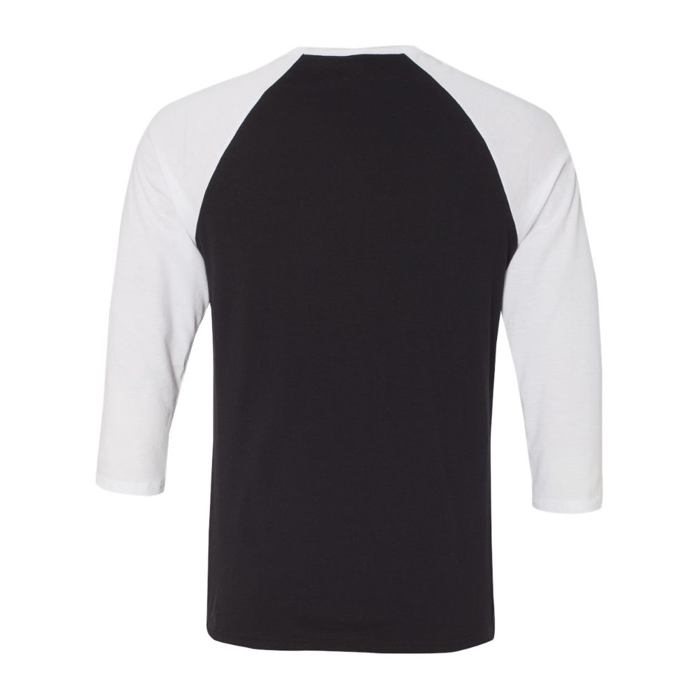 Men's Hot Rod Bella Canvas 3\4 Sleeve Baseball Shirt