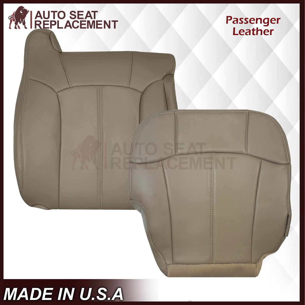 1999-2002 GMC Sierra Seat Cover in Tan: Choose From Variations