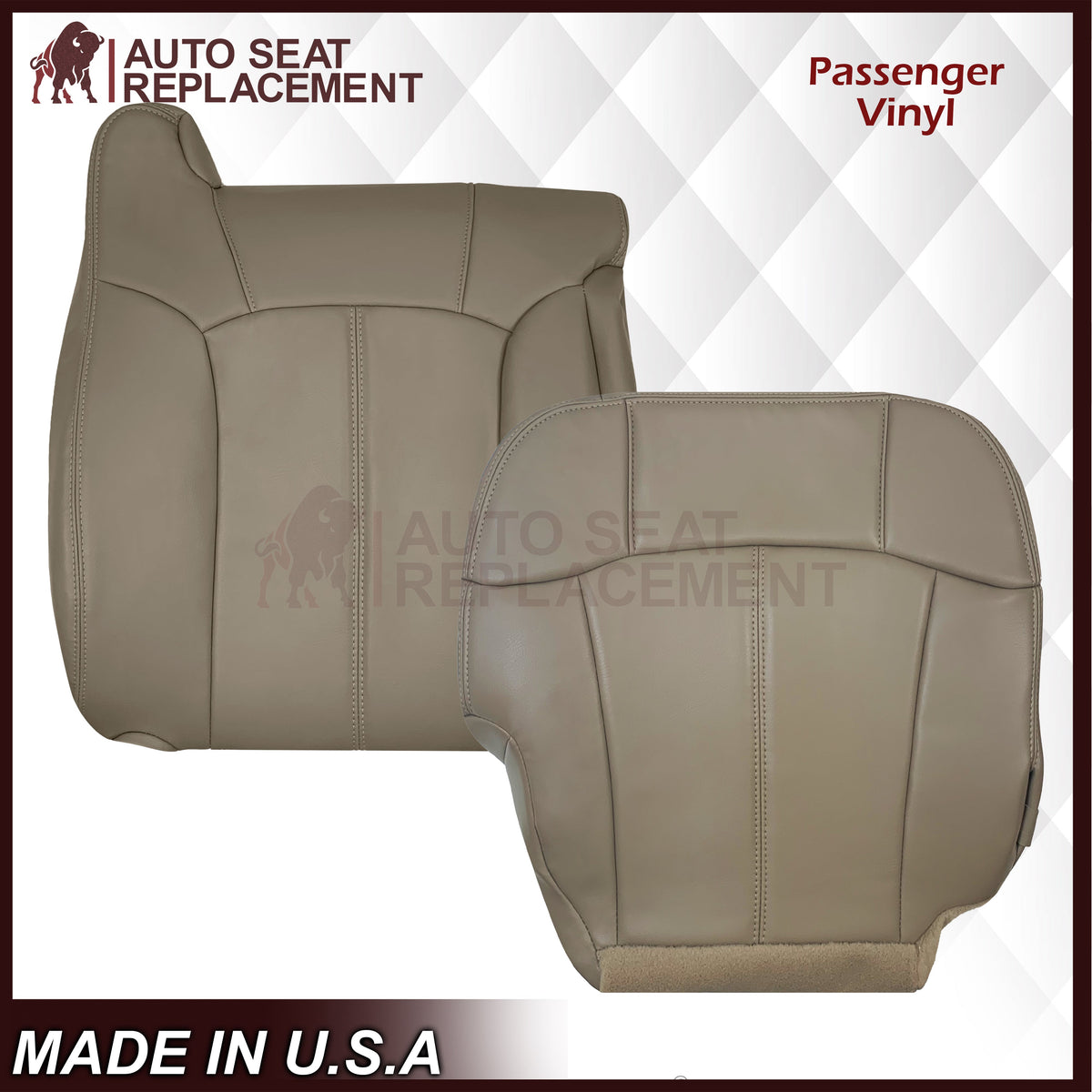 1999-2002 GMC Sierra Seat Cover in Tan: Choose From Variations