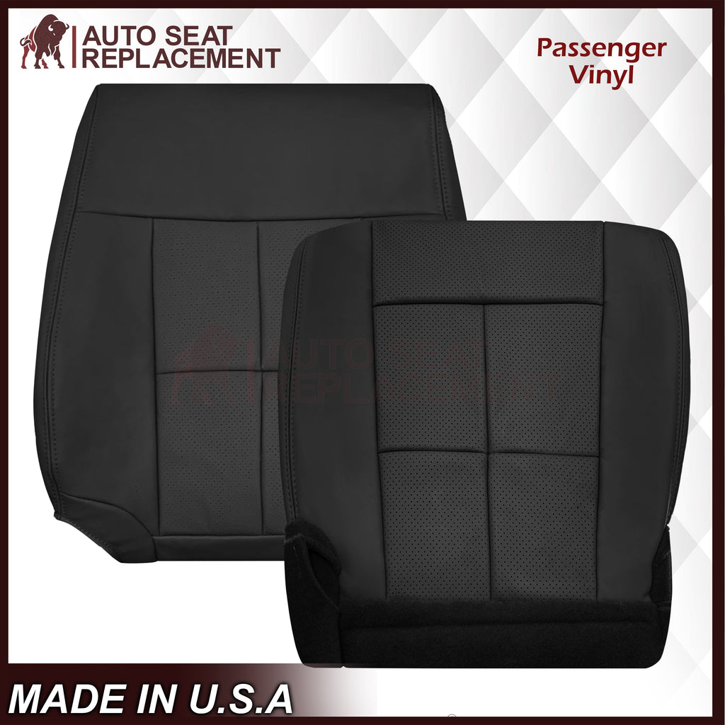 2007 - 2014 Lincoln Navigator Replacement Seat Covers in Black Leather or Synthetic Leather